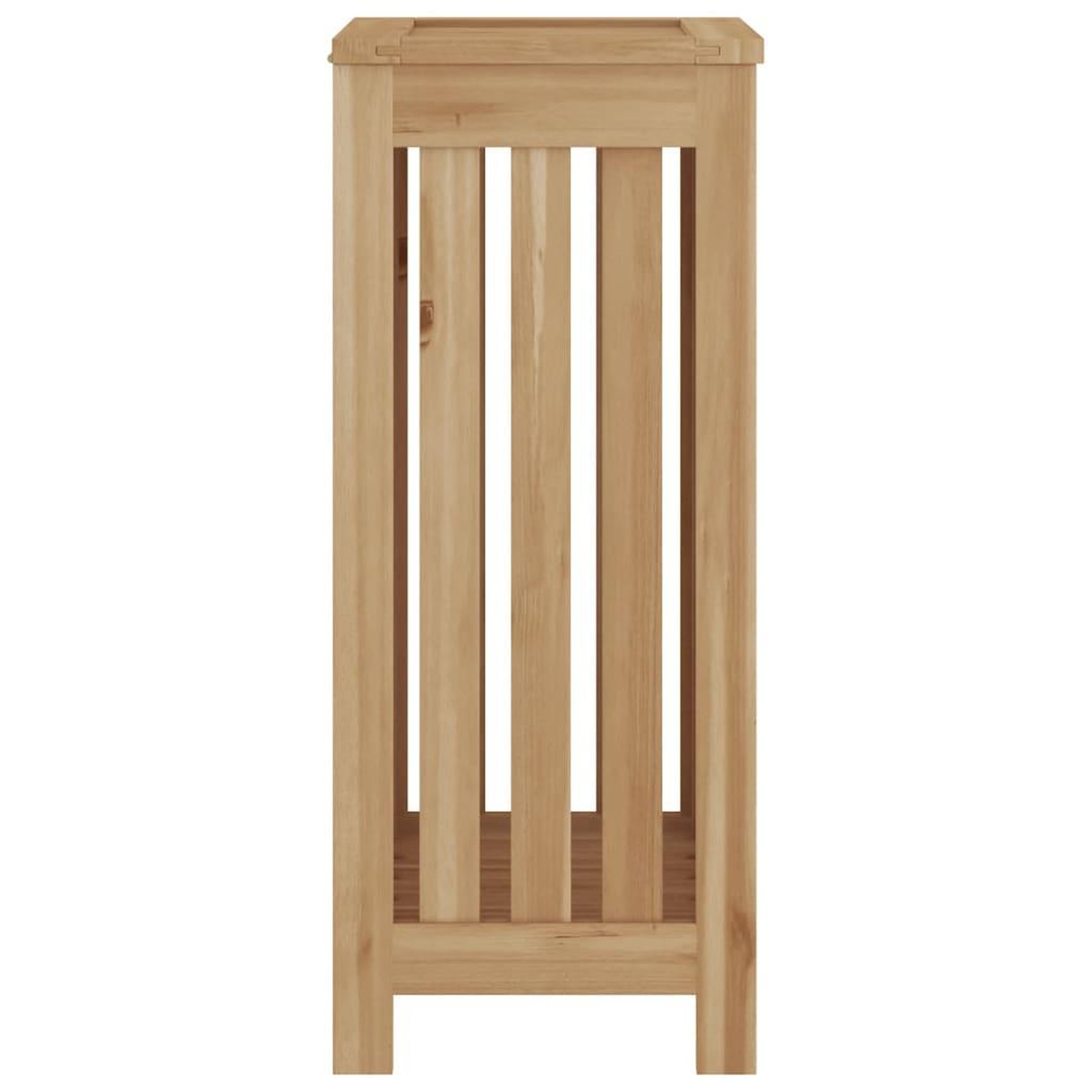 Voir la diapositive 5 : VIDAXL Bac a linge 35x25x60 cm bois de teck massif