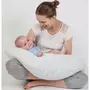 Babycalin Coussin de maternité micro-billes silencieuses 100 x 53 cm