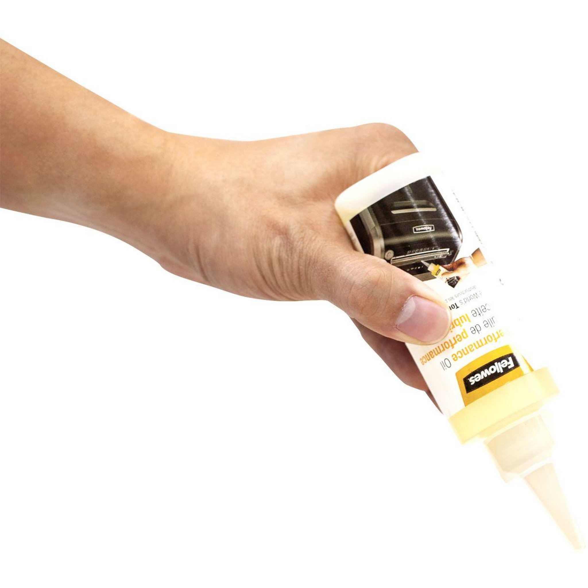 Voir la diapositive 2 : Fellowes Huile lubrifiante Huile lubrifiante pour destructeurs