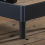 Voir la diapositive 5 : IDLITERIE Ensemble literie électrique relaxation à plots anthracite + Matelas mousse 35HR - 90 x 190 cm