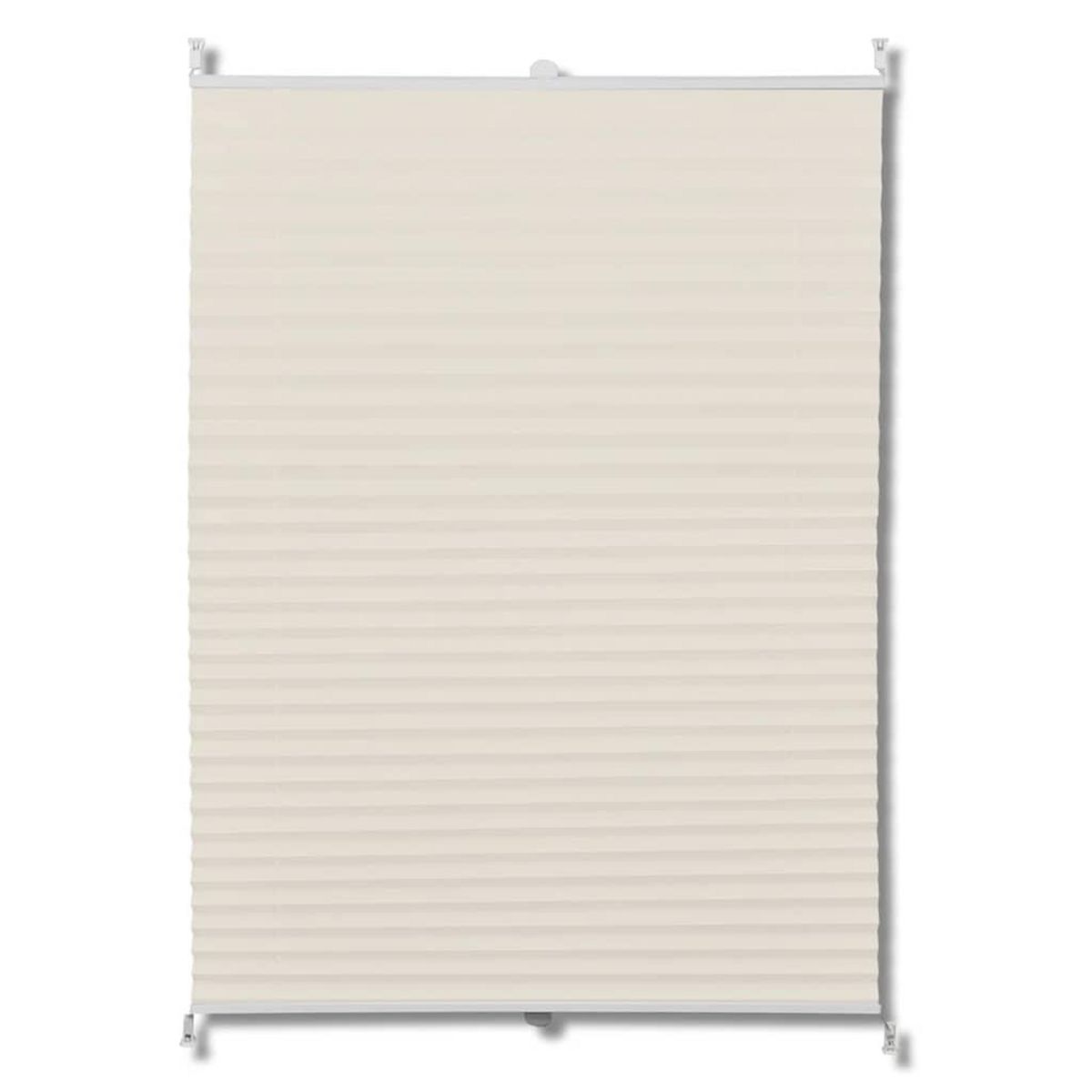 VIDAXL Store plisse 90x150 cm Creme