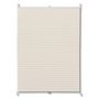 Voir la diapositive 2 : VIDAXL Store plisse 90x150 cm Creme