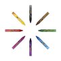 BIC Crayons de couleur aquarellables DUO MAGIX (lot de 8 + 1 pinceau)