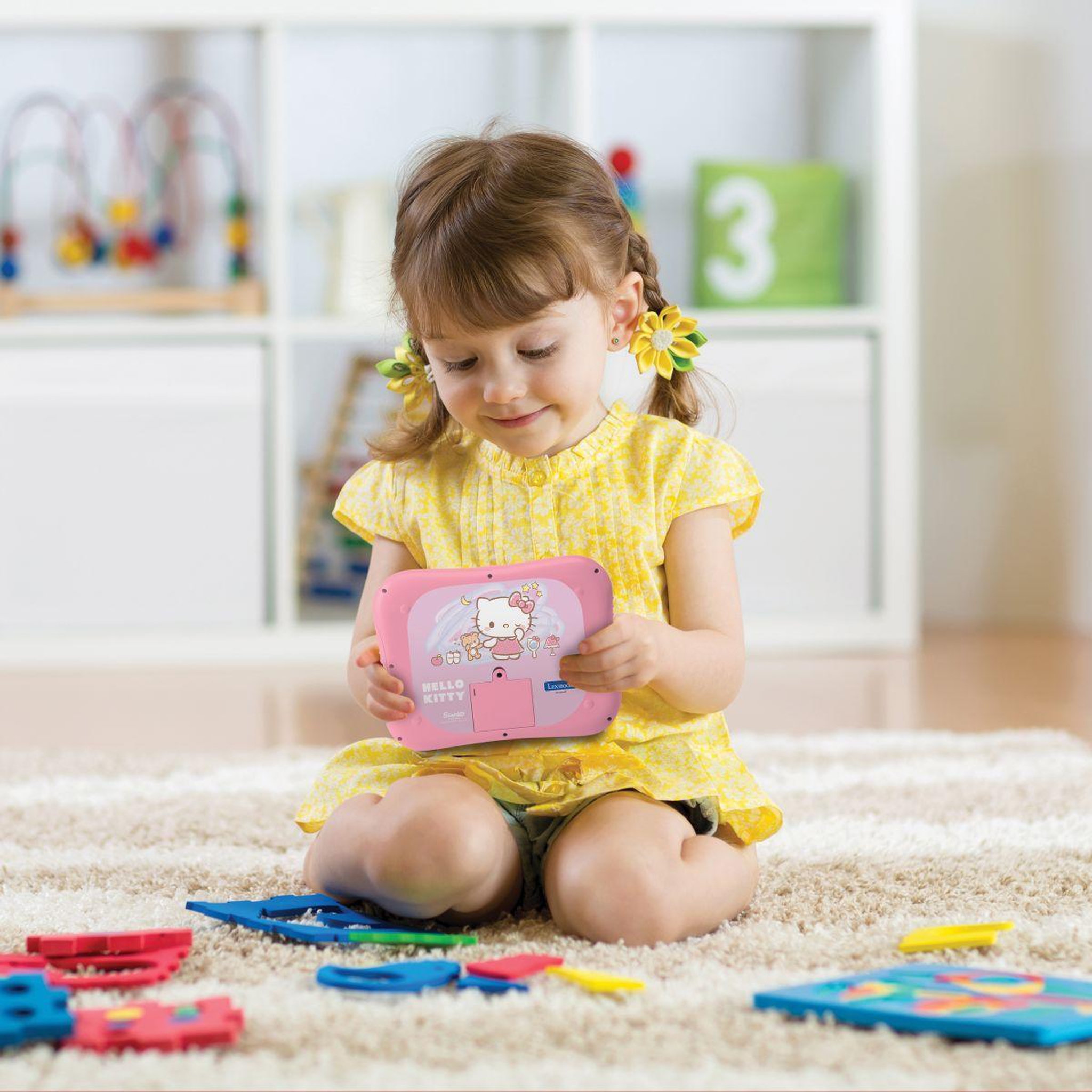 Voir la diapositive 5 : Lexibook Tablette Hello Kitty éducative bilingue parlante ABC (FR/EN)