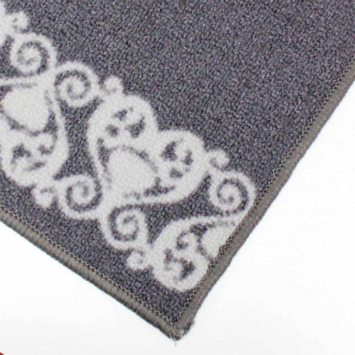 Paris Prix Tapis Déco Multi-Usage  Mathilda  50x120cm Gris