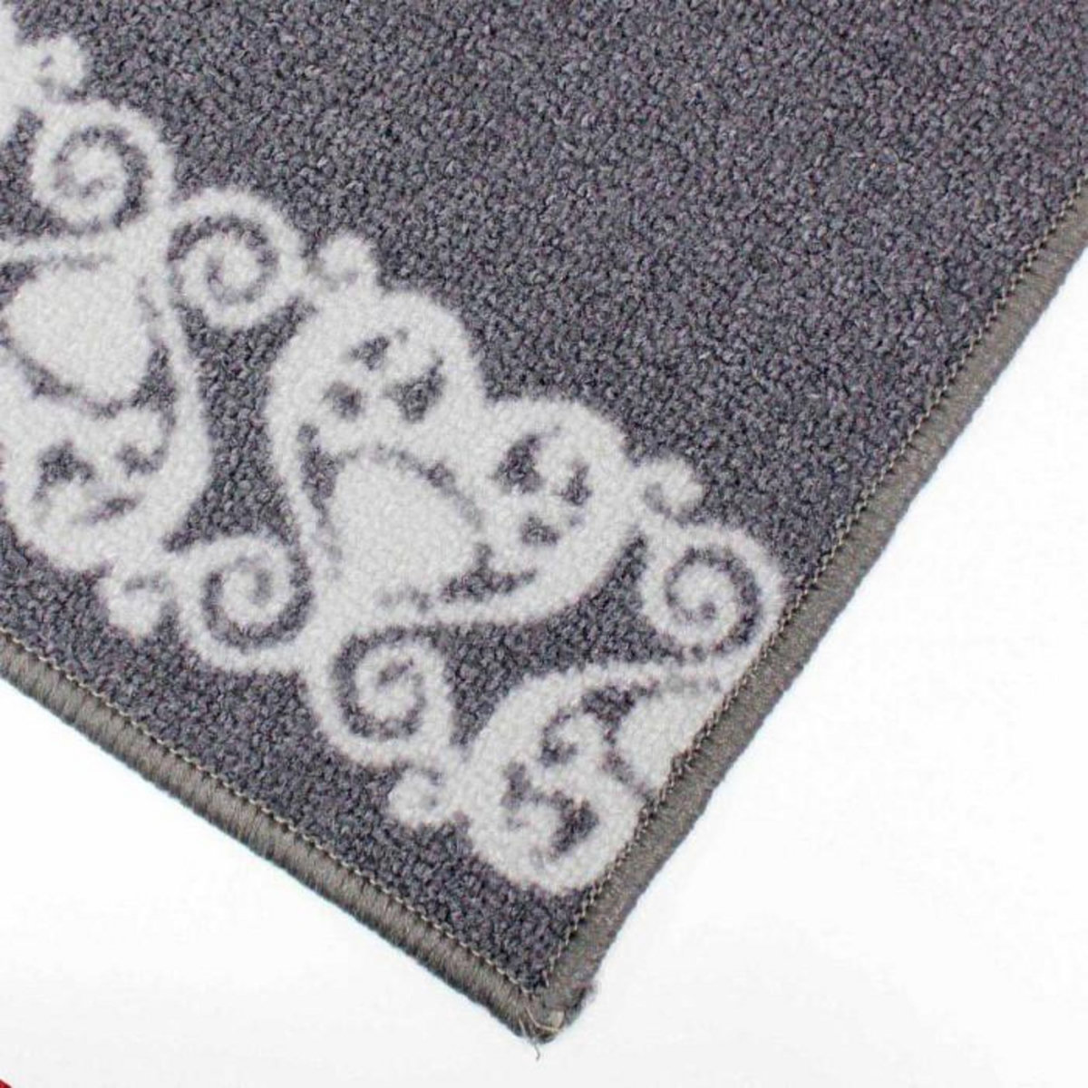 Paris Prix Tapis Déco Multi-Usage  Mathilda  50x120cm Gris
