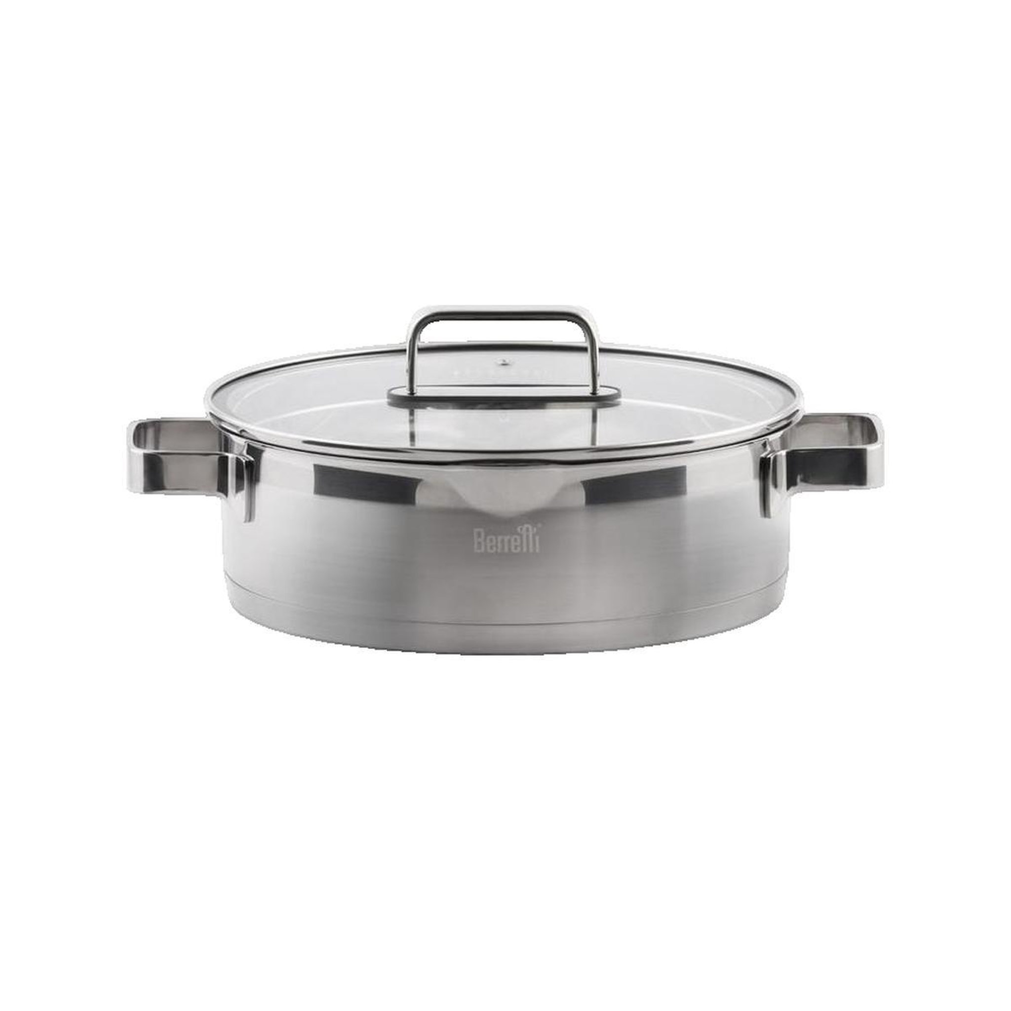 Voir la diapositive 2 : MISTRAL Casserole Mistral en acier inoxydable 18/10 avec couvercle en verre trempé 26 cm