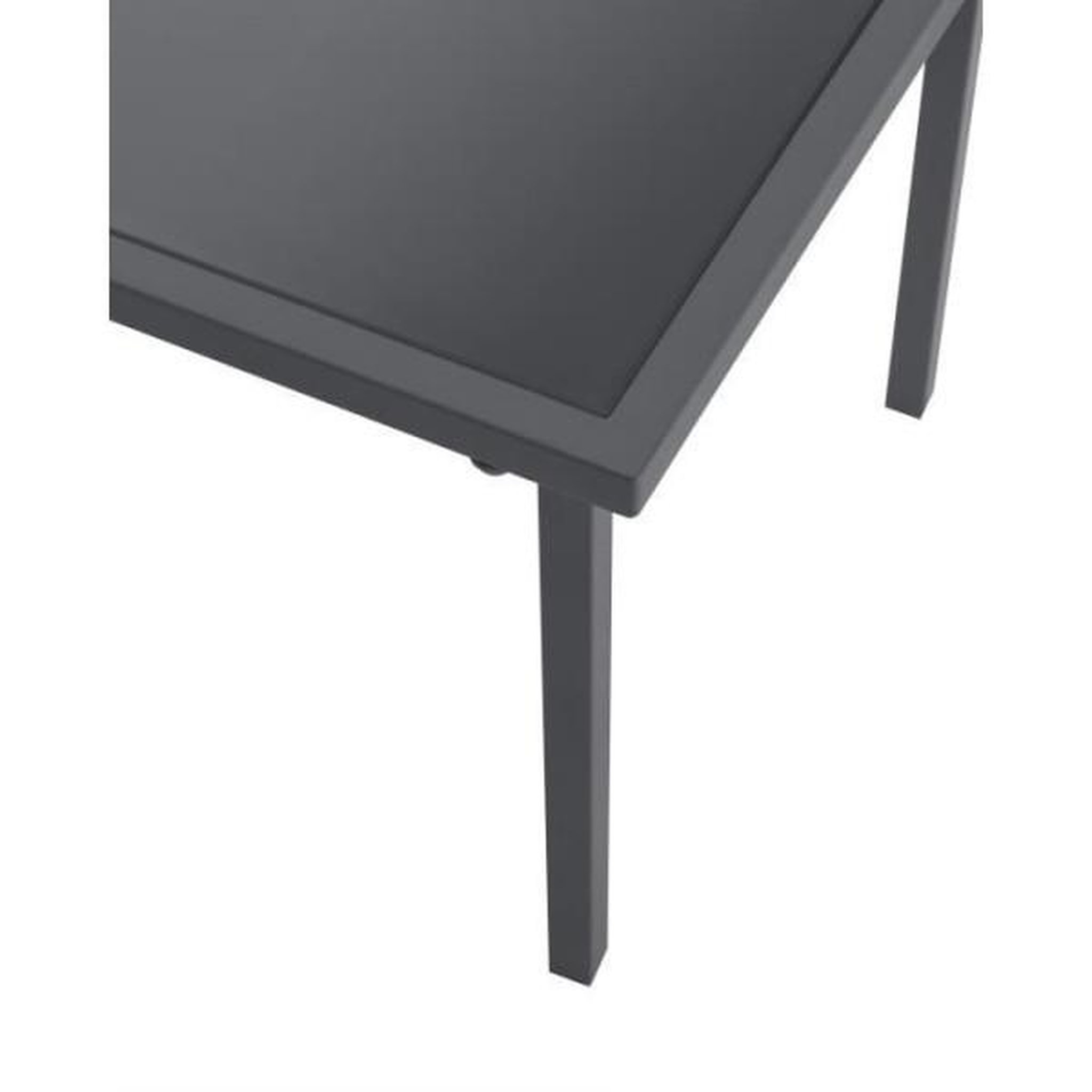 Voir la diapositive 6 : Salon de jardin - Structure Acier - 4 personnes - Gris