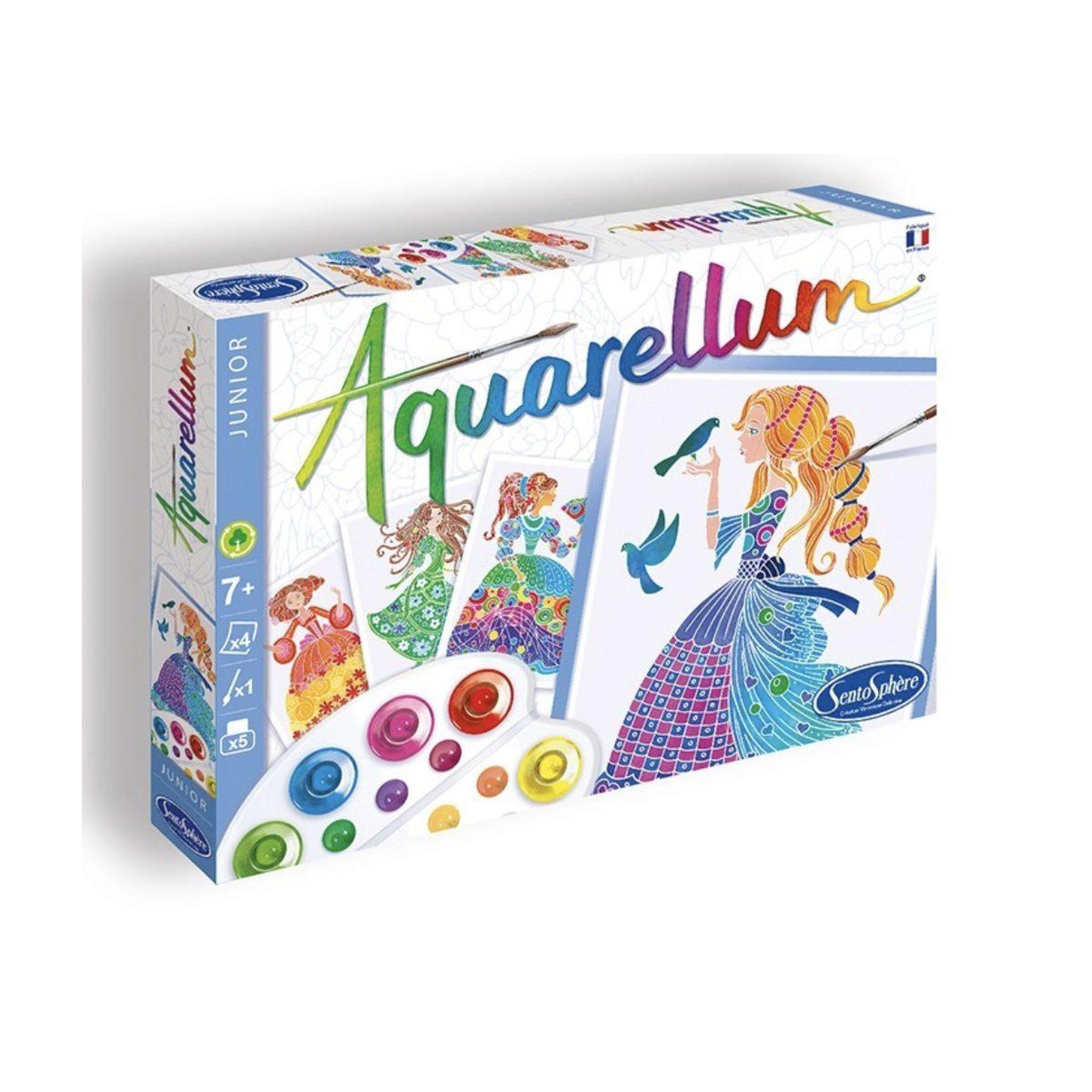 Sentosphere Aquarellum junior princesses fleurs