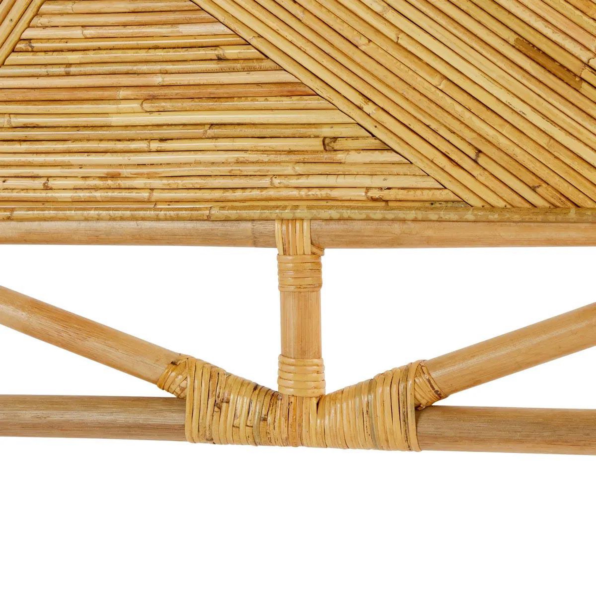 Voir la diapositive 4 : ATMOSPHERA Tête de lit en rotin  tanae  160cm naturel