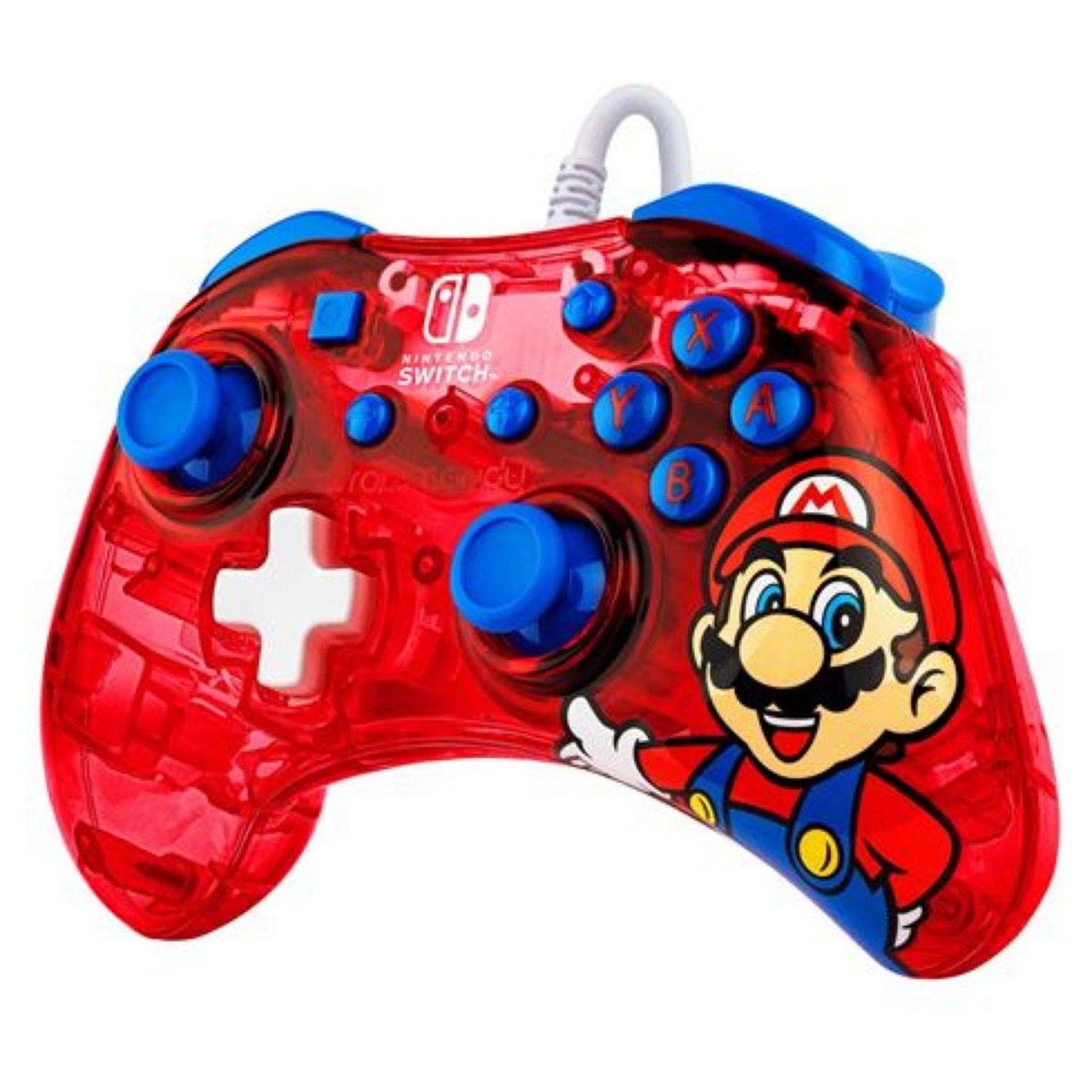 PDP Manette Filaire Rock Candy Mario