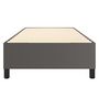 Voir la diapositive 5 : VIDAXL Cadre de lit sans matelas gris 90x200 cm similicuir