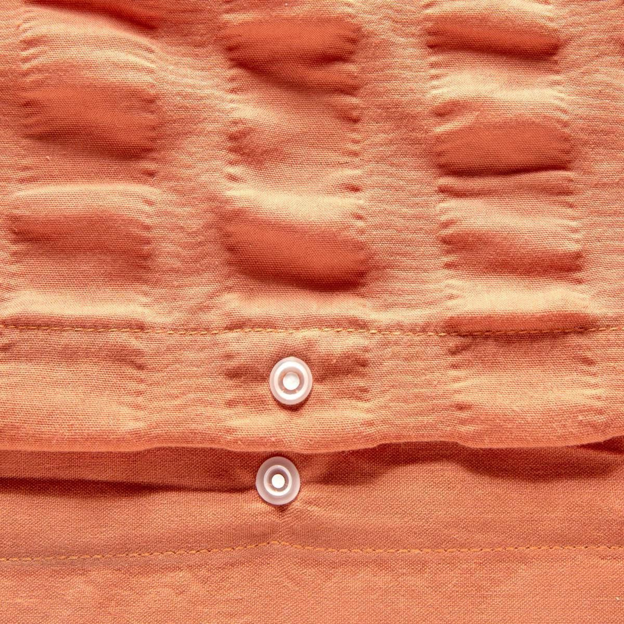Voir la diapositive 3 : ATMOSPHERA Parure de lit 3 pièces  irhia  240x220cm terracotta