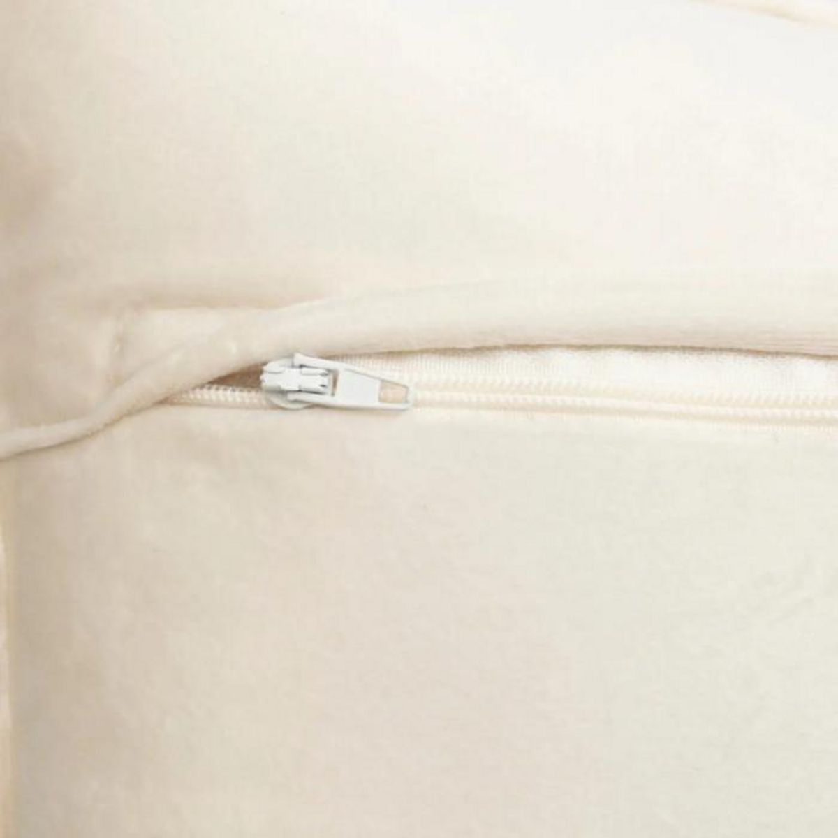 ATMOSPHERA Coussin Déco Bouclette  Soana  30x50cm Ivoire