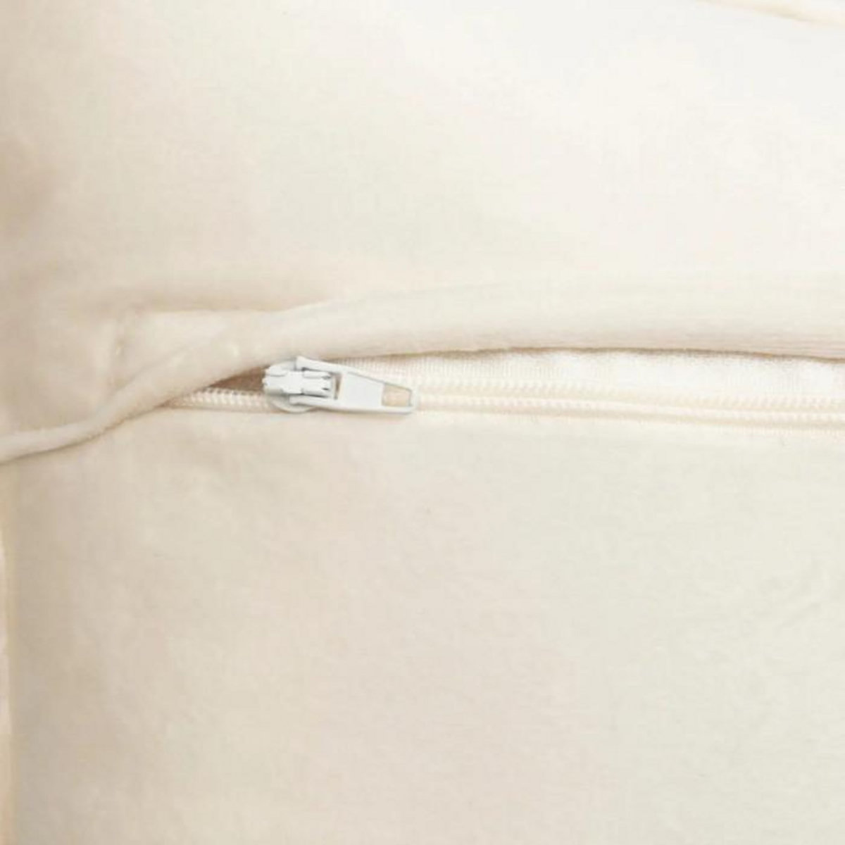 ATMOSPHERA Coussin Déco Bouclette  Soana  30x50cm Ivoire