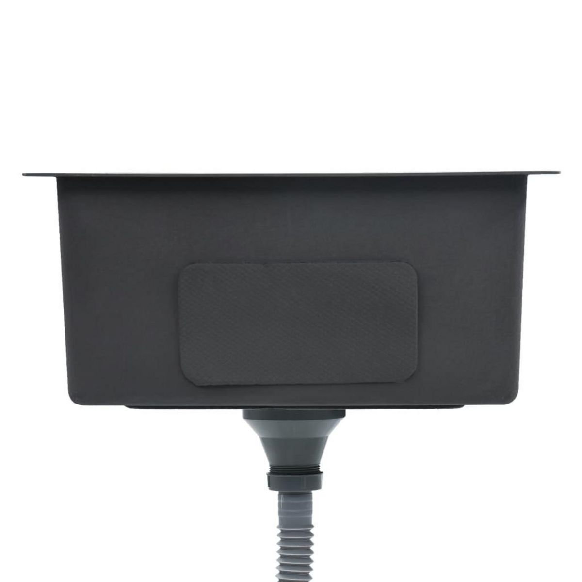 VIDAXL Evier de cuisine fait a la main Acier inoxydable