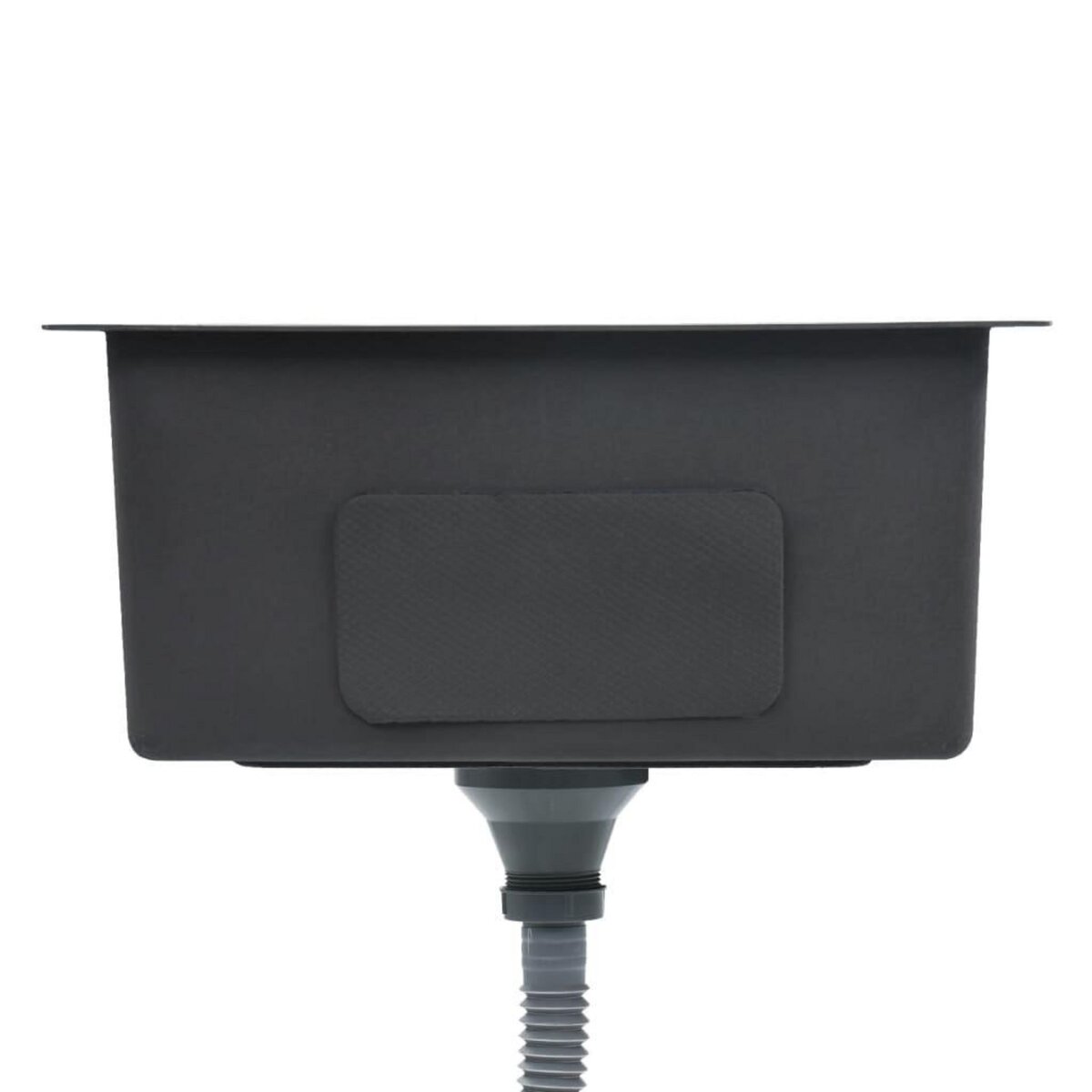 VIDAXL Evier de cuisine fait a la main Acier inoxydable