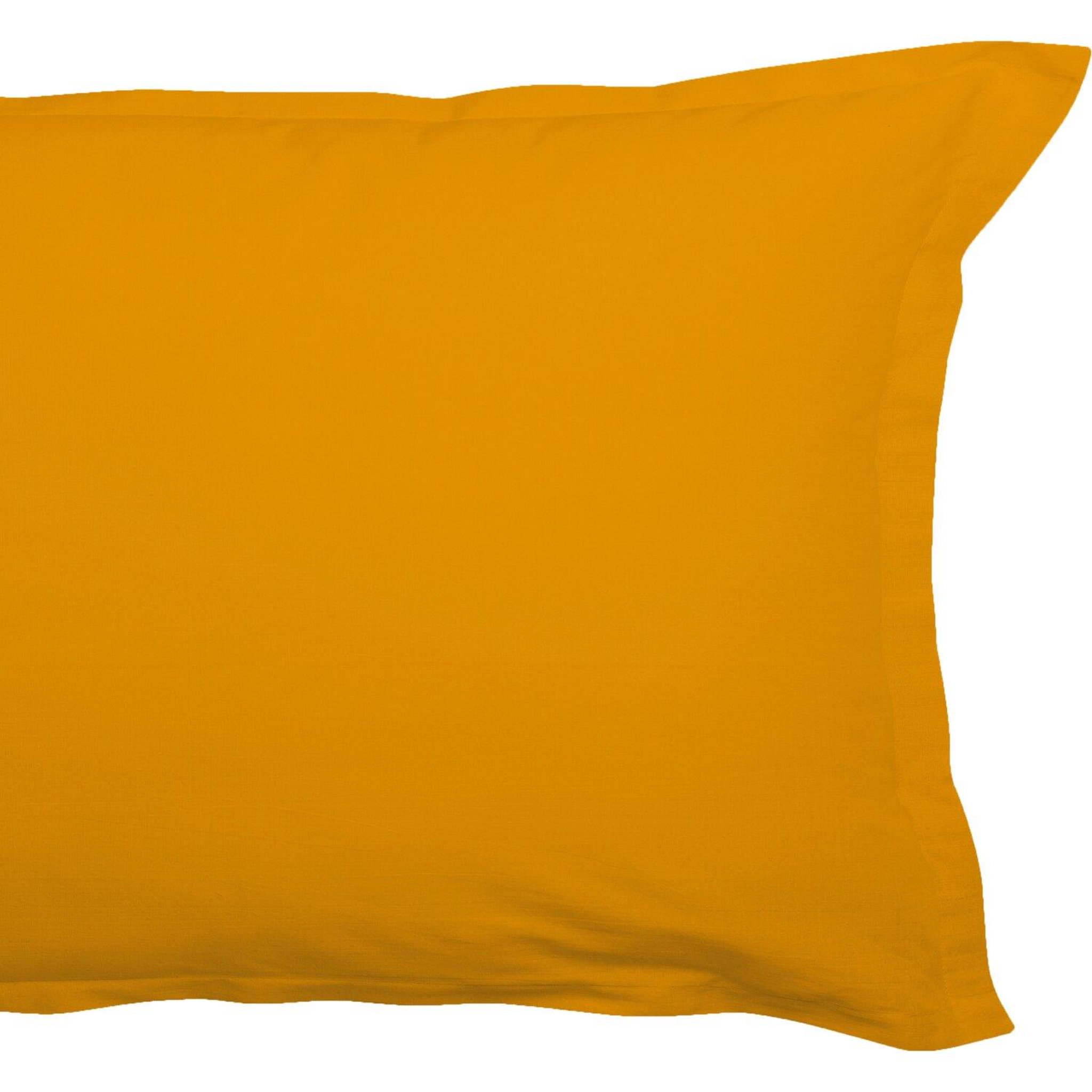 Voir la diapositive 2 : Home collection Paire de taies d'oreiller 100% coton 57fils