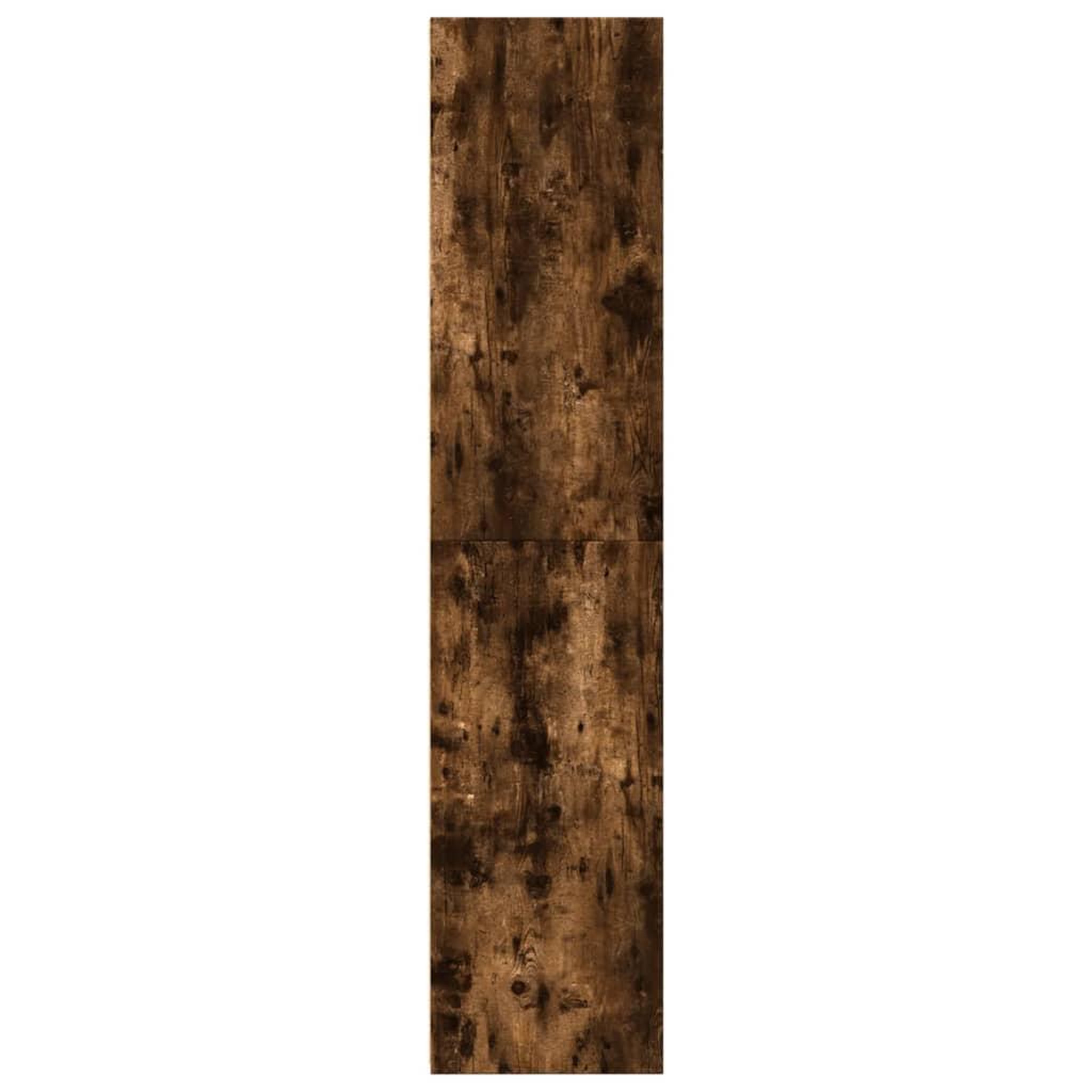 Voir la diapositive 5 : VIDAXL Buffet haut chene fume 40x41x185 cm bois d'ingenierie
