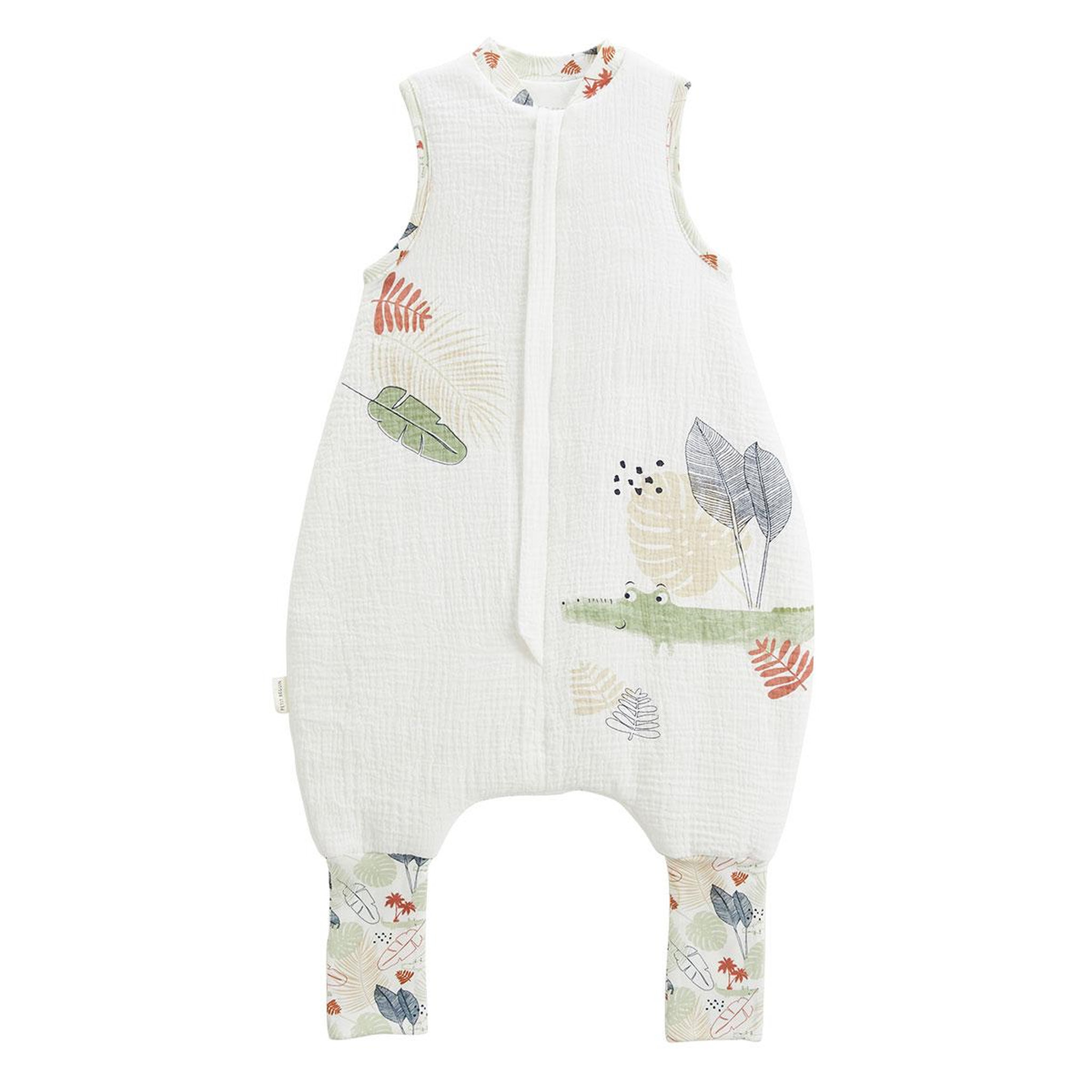 Voir la diapositive 1 : Petit Béguin Turbulette TOG 2 en gaze de coton avec pieds retroussables Sian