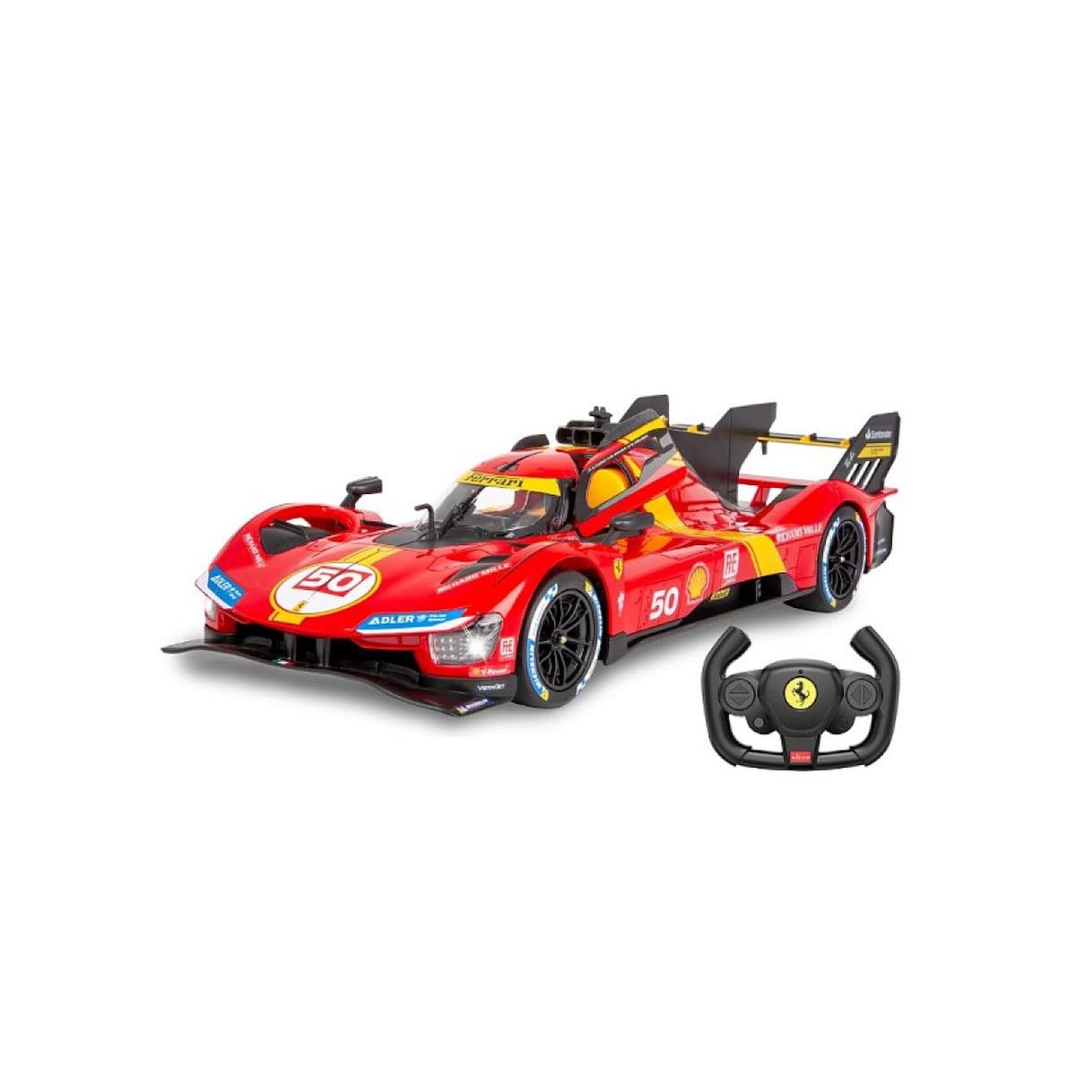 Jamara Voiture télécommandée Ferrari 499P 1:14 rouge 2,4GHz