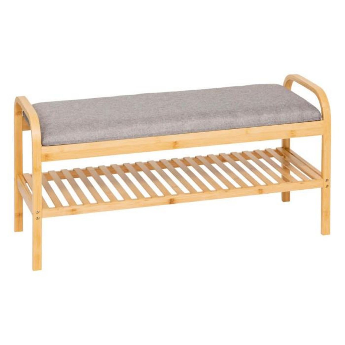 FIVE Banc Range-Chaussures en Bambou  Cosy  90cm Naturel