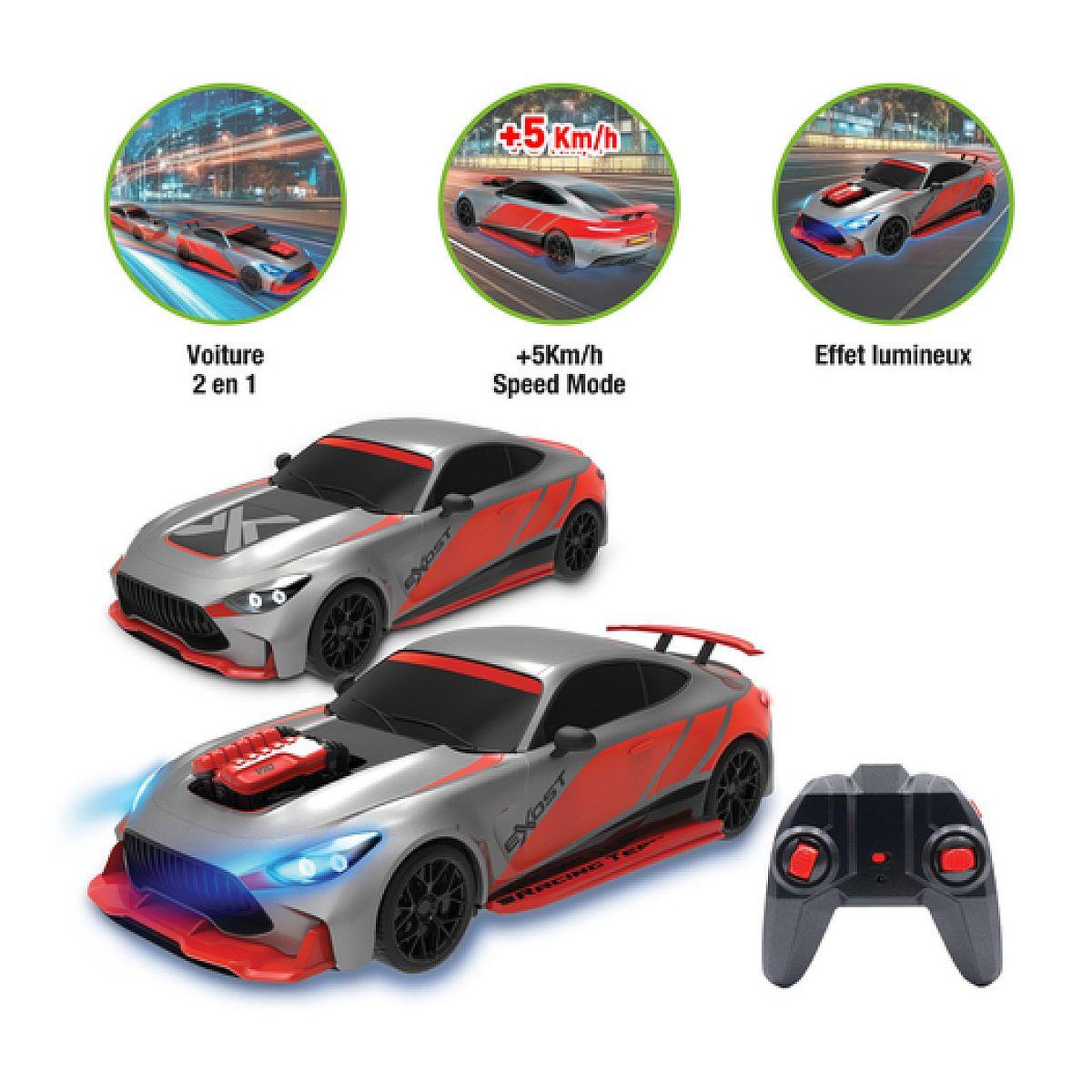 SILVERLIT Exost voiture rc nitro shift 1:16