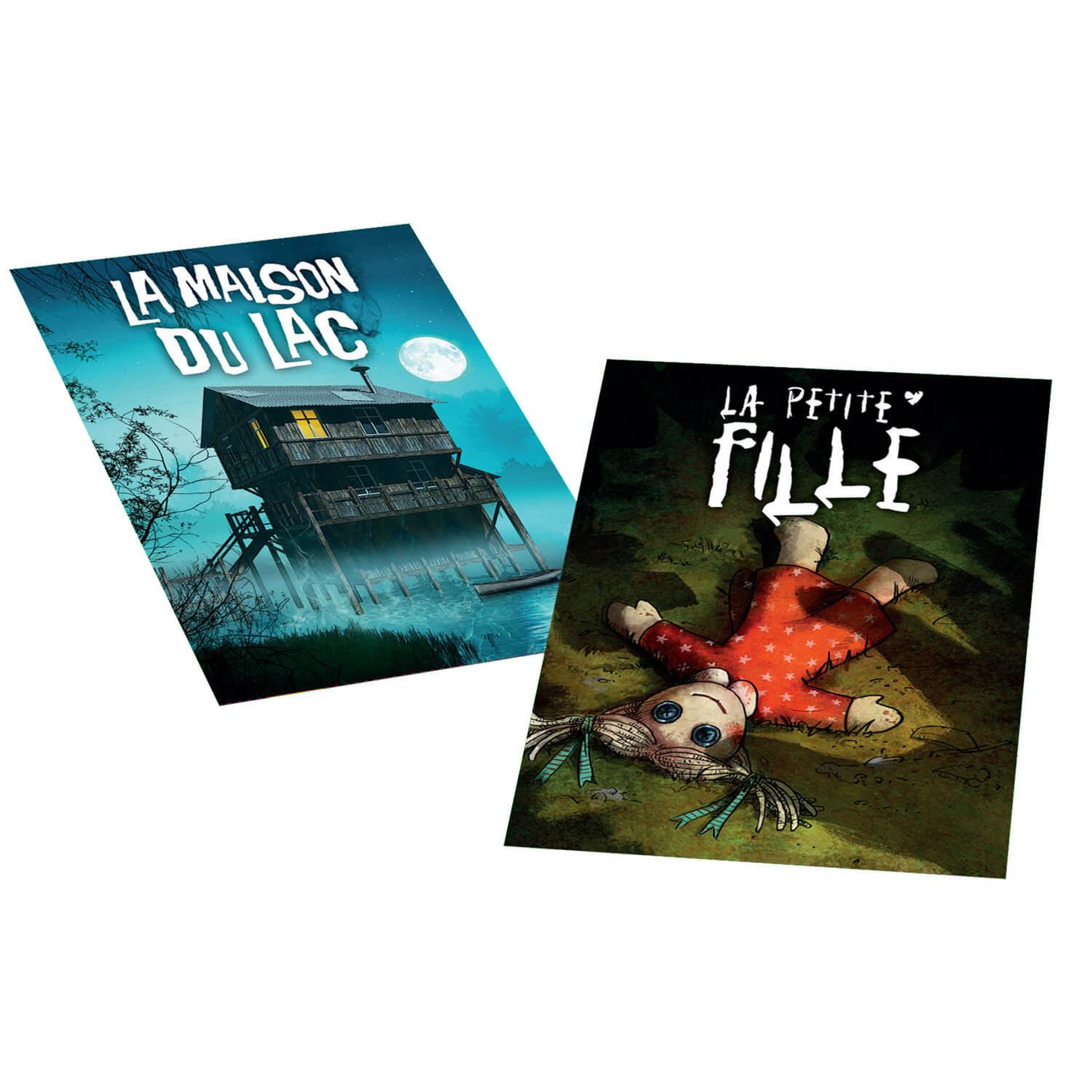 Voir la diapositive 2 : RIVIERA GAMES Jeu classique Riviera Games Escape Room Coffret 2 jeux