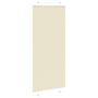 Voir la diapositive 3 : VIDAXL Store plisse creme 100x200cm largeur du tissu 99,4 cm polyester