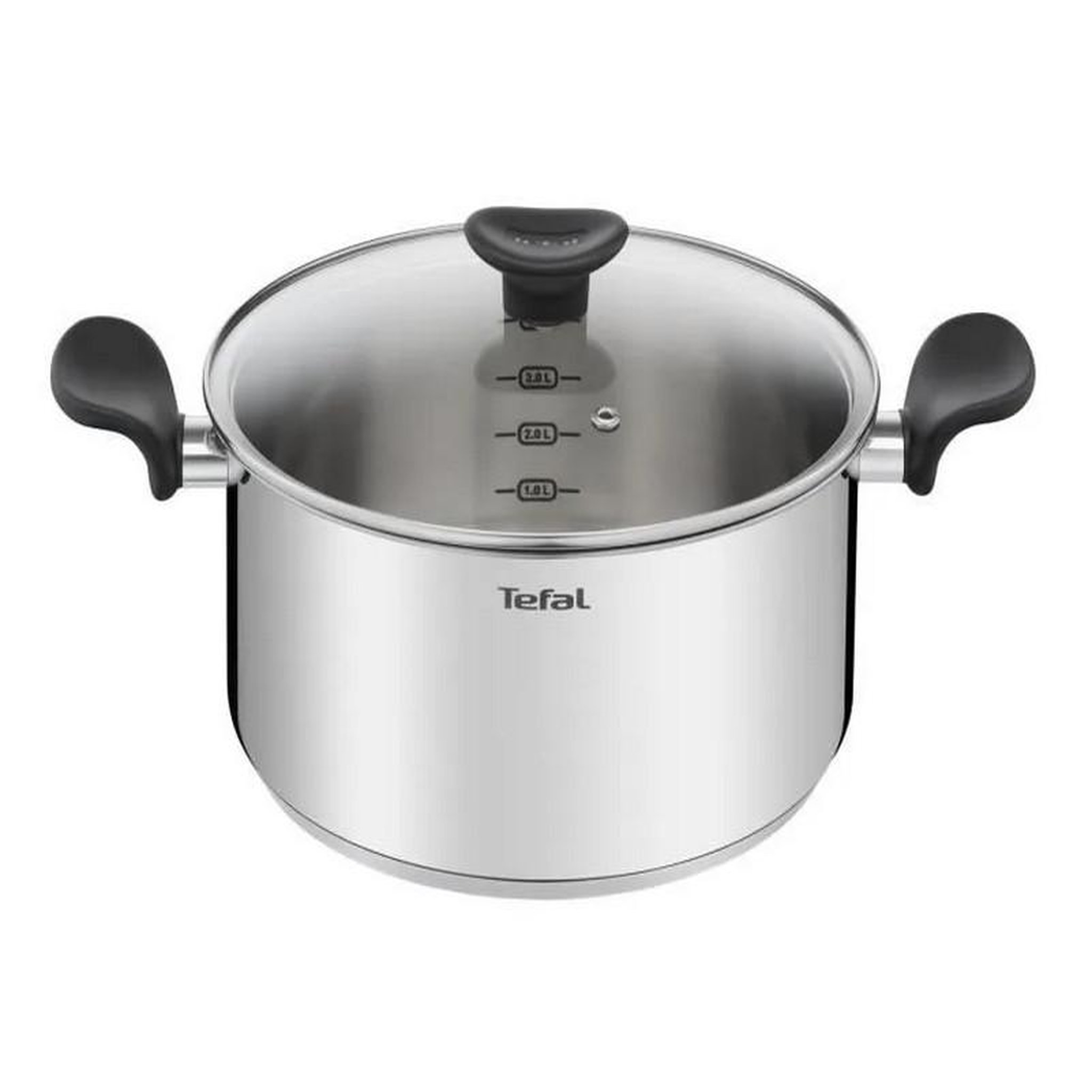 TEFAL Faitout inox 24cm avec couvercle - e3084604