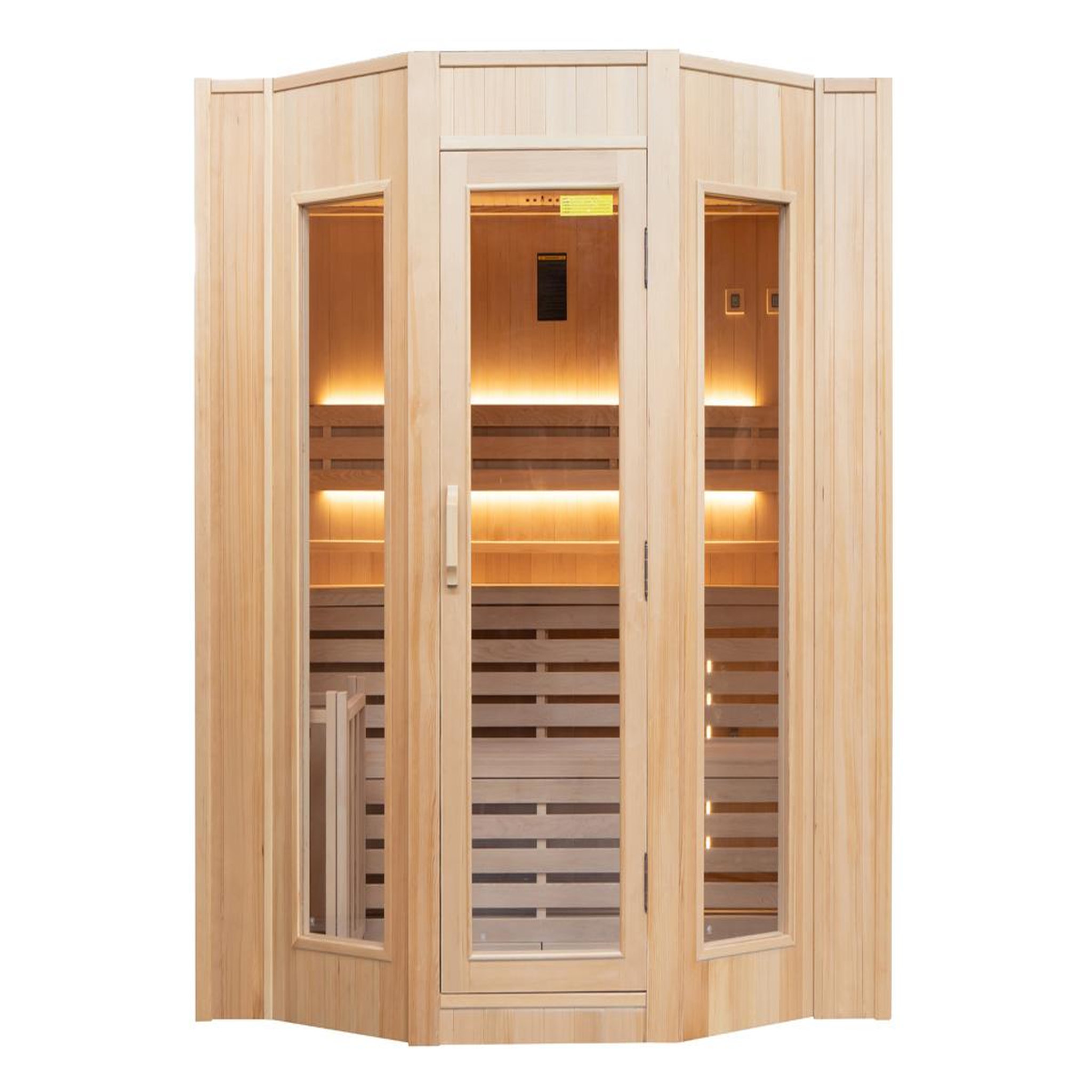 Voir la diapositive 2 : France Sauna Sauna traditionnel 4 places zen - france sauna