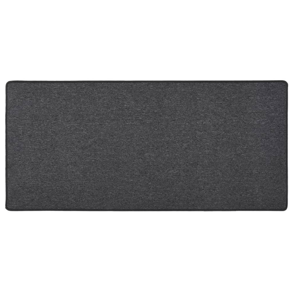 VIDAXL Tapis de couloir Anthracite 80x150 cm