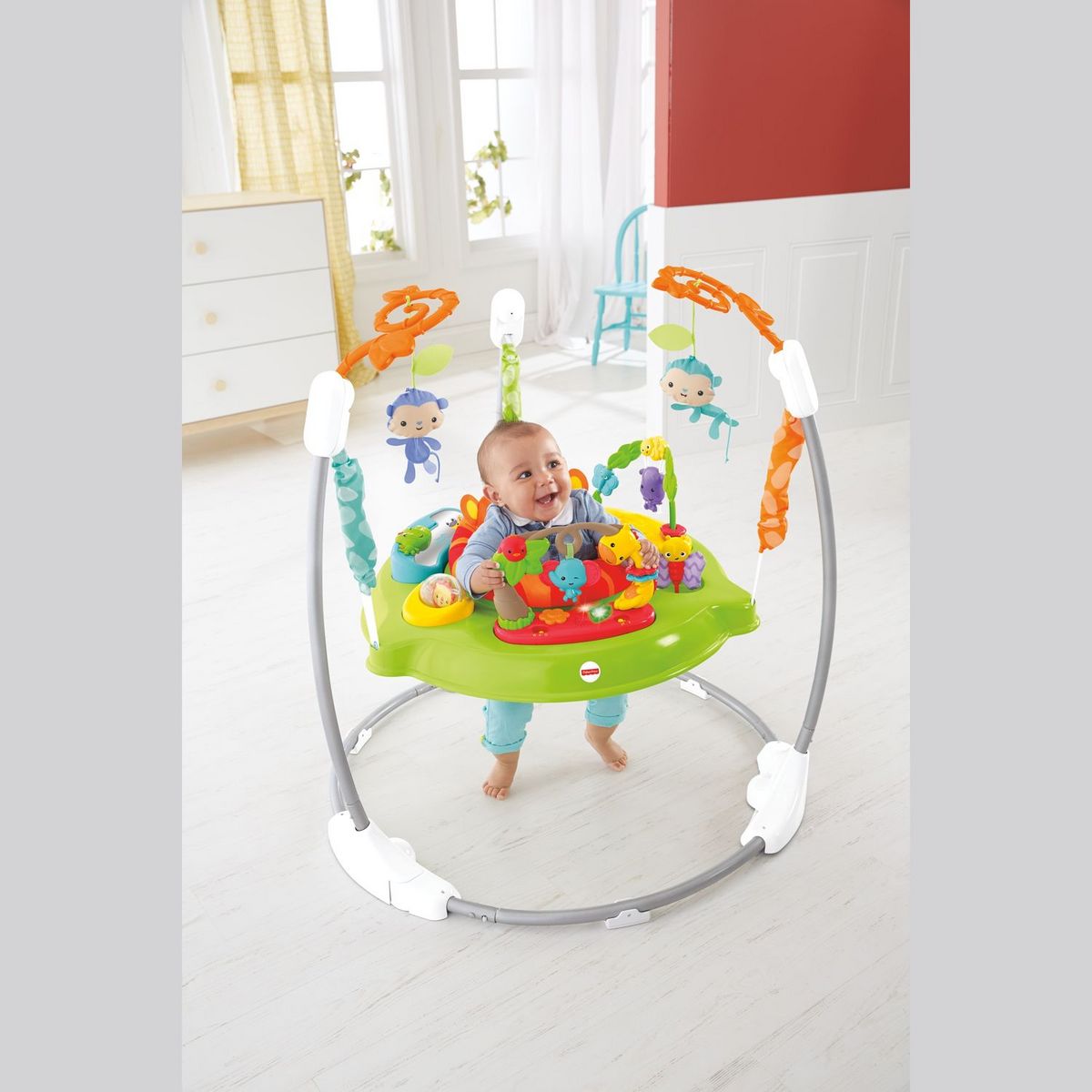 Fisher price Jumperoo Jungle sons et lumières 