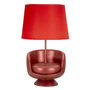 Voir la diapositive 2 : Paris Prix Lampe à Poser Déco  Midcentury  43cm Rouge