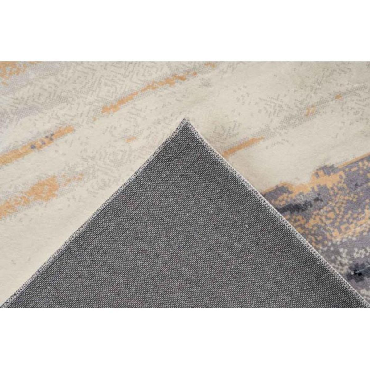 Paris Prix Tapis Tissé à Poils Courts Vintage  Ilian II  Noir