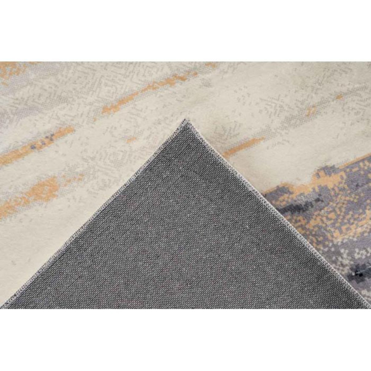 Paris Prix Tapis Tissé à Poils Courts Vintage  Ilian II  Noir