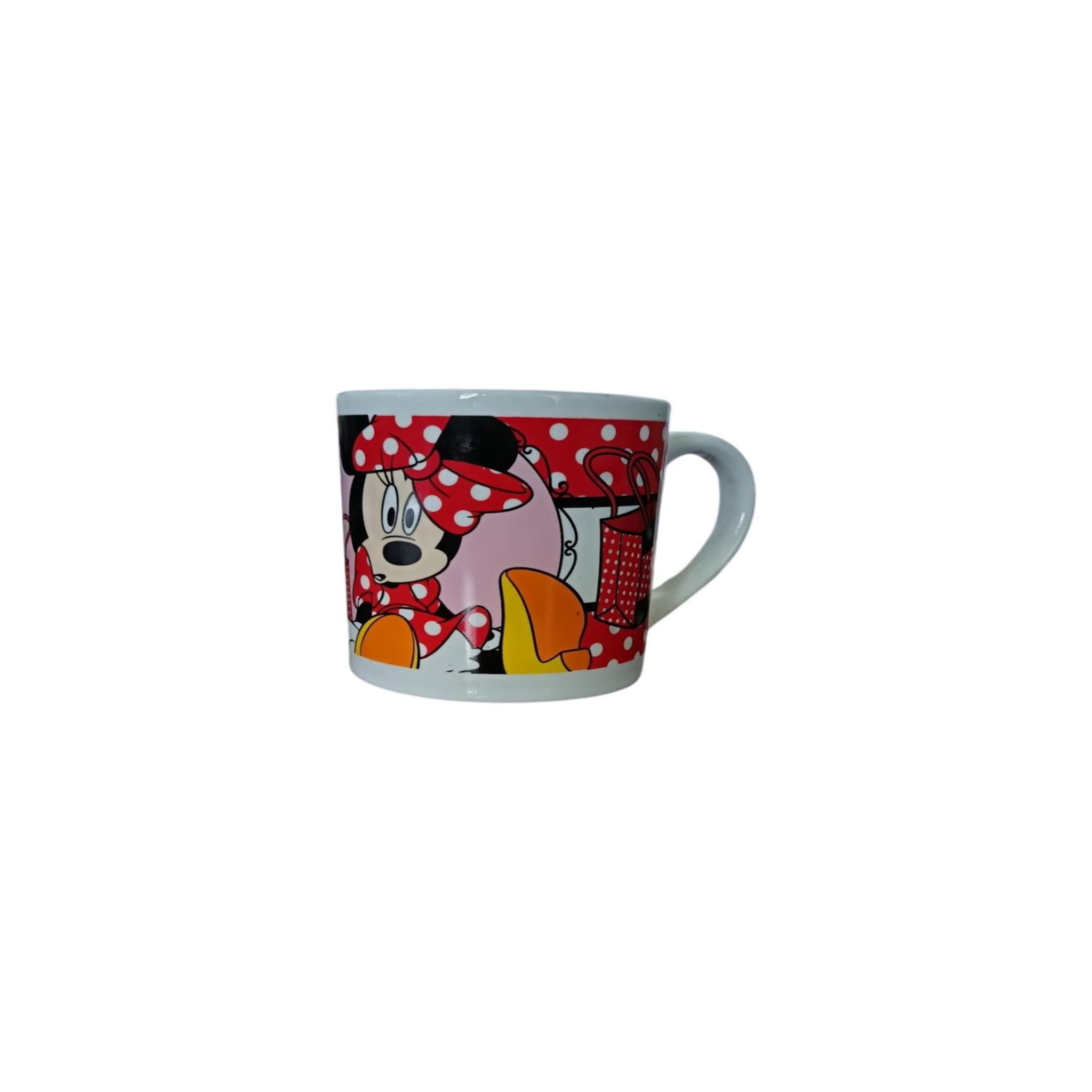 Eden Mug en céramique décoré minnie mouse shopping 8 cm