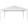 Voir la diapositive 4 : VIDAXL Tente de reception 4x4 m blanc