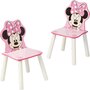 MOOSE TOYS Disney Minnie Mouse - Ensemble table et 2 chaises pour enfants 