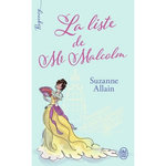 LA LISTE DE MR MALCOLM, Allain Suzanne