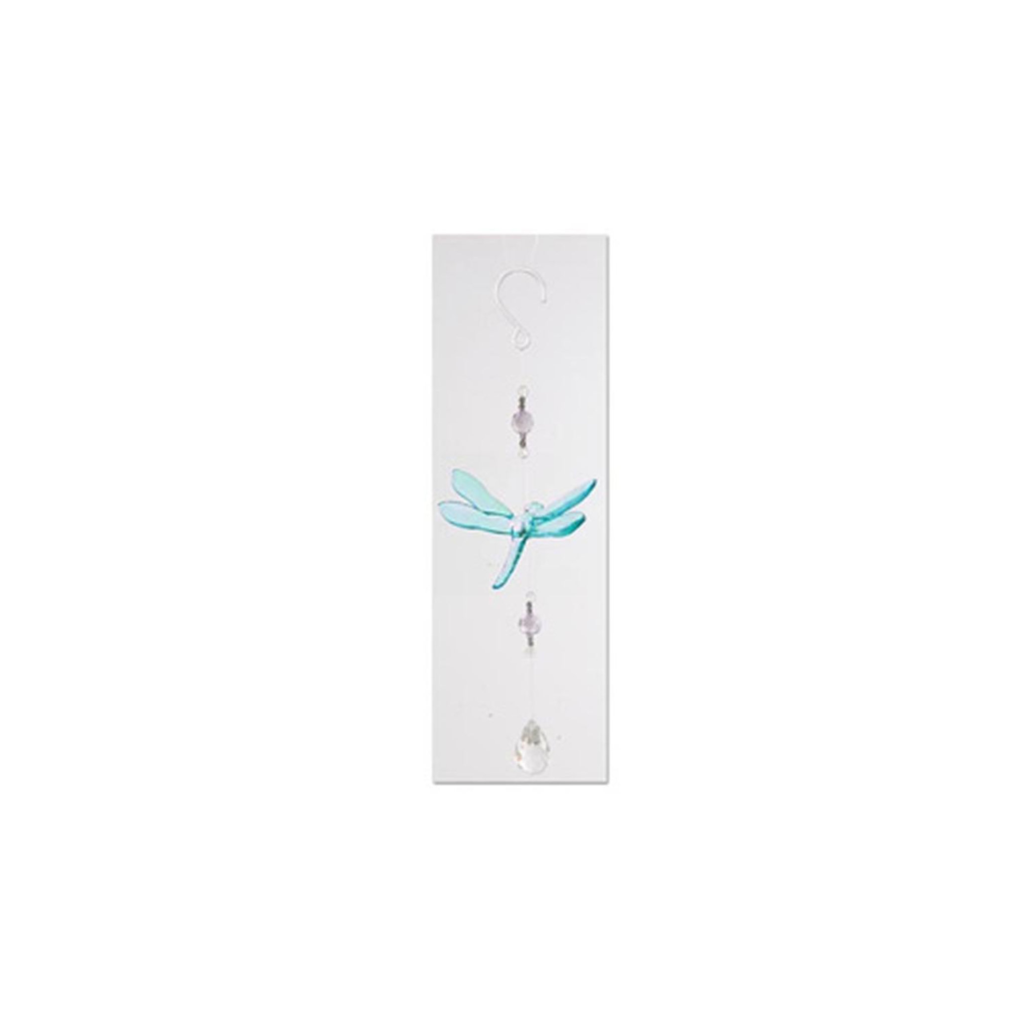 ATMOSPHERA Suspension décorative libellule en acrylique - Turquoise