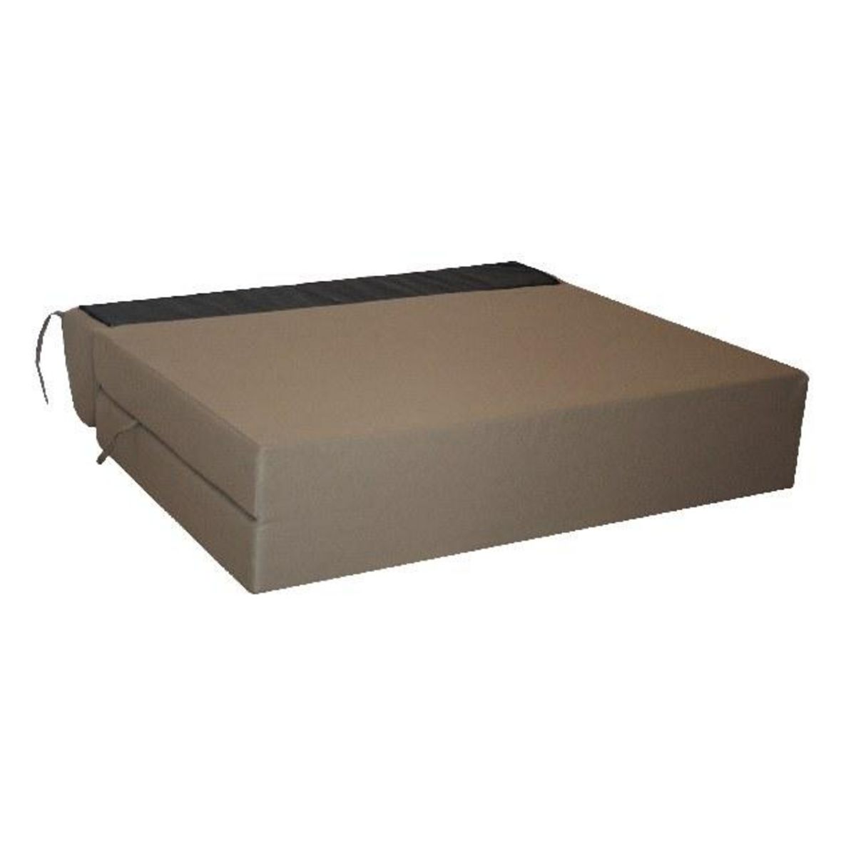 Chauffeuse convertible 2 places en tissu uni CHAPI