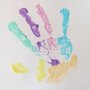 PRIMO Peinture au doigt 6 couleurs pastel
