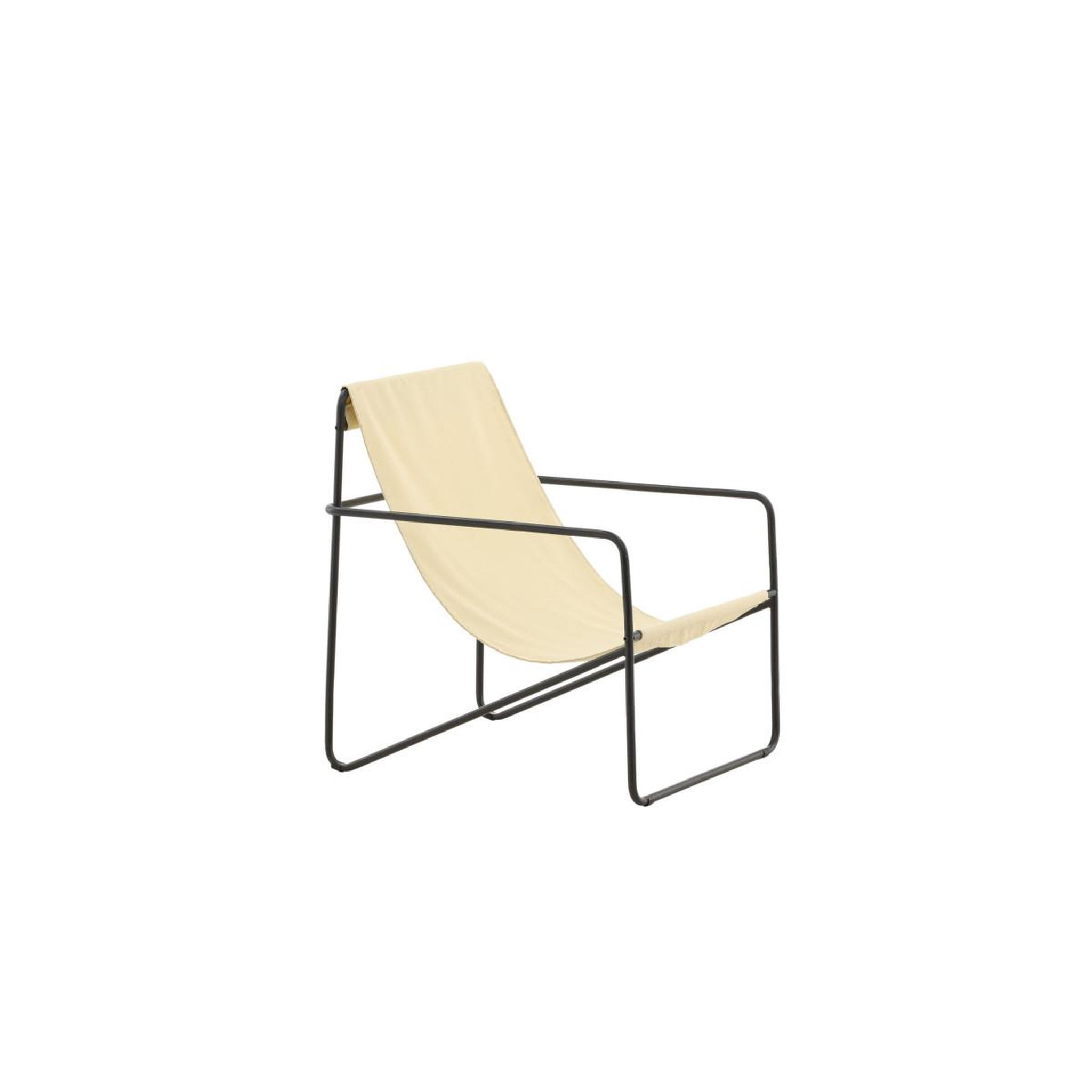 Voir la diapositive 3 : Paris Prix Fauteuil Design  Vernon  87cm Beige