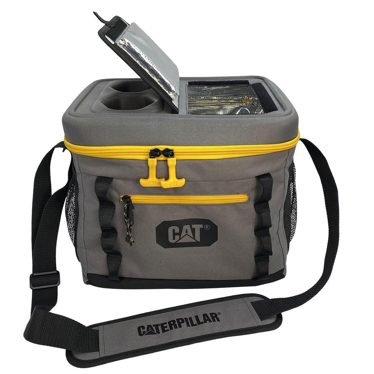 caterpillar Sac isotherme 18 litres Glacière portable Chantier Camping Plage Caterpillar