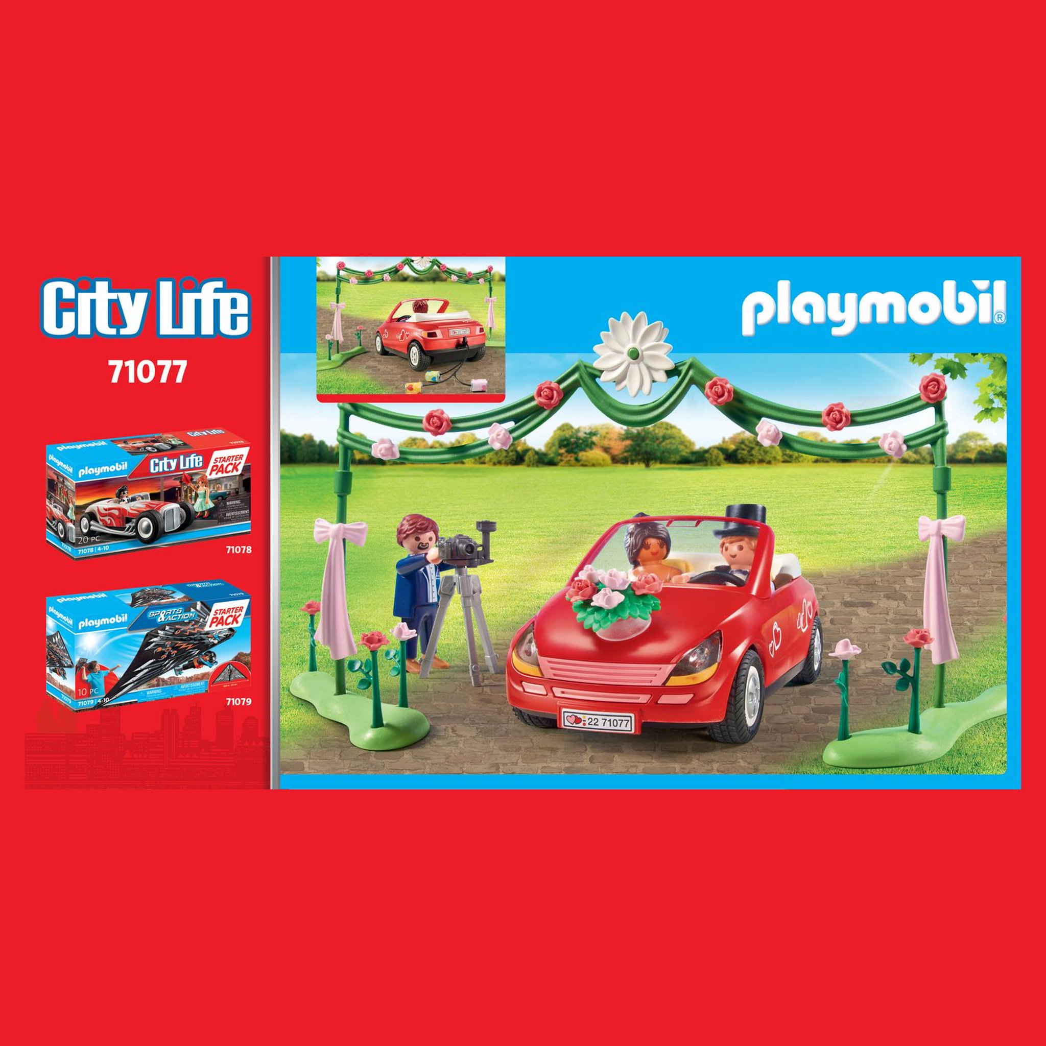Voir la diapositive 5 : PLAYMOBIL 71077 Couple de mariés 