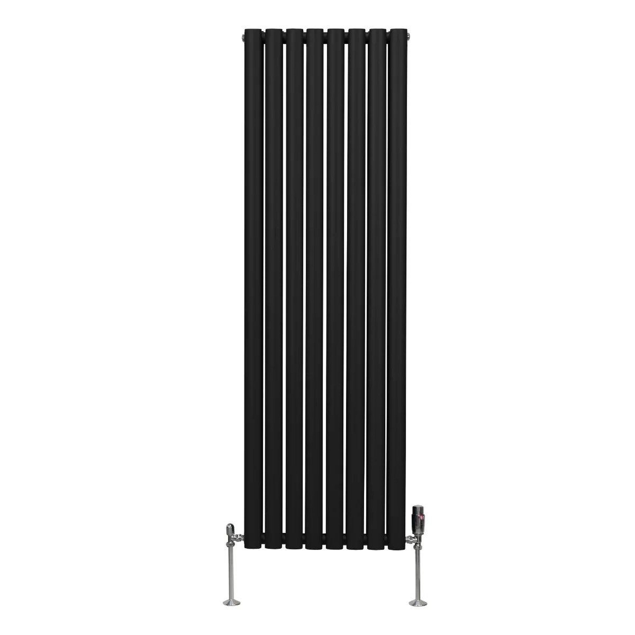 Voir la diapositive 2 : MONSTERSHOP Radiateur à colonnes ovales & robinet, 2 panneaux - 1600 x 480 mm