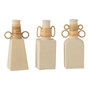 Voir la diapositive 2 : Paris Prix Vase Déco 4 Anneaux  Céline  28cm Beige
