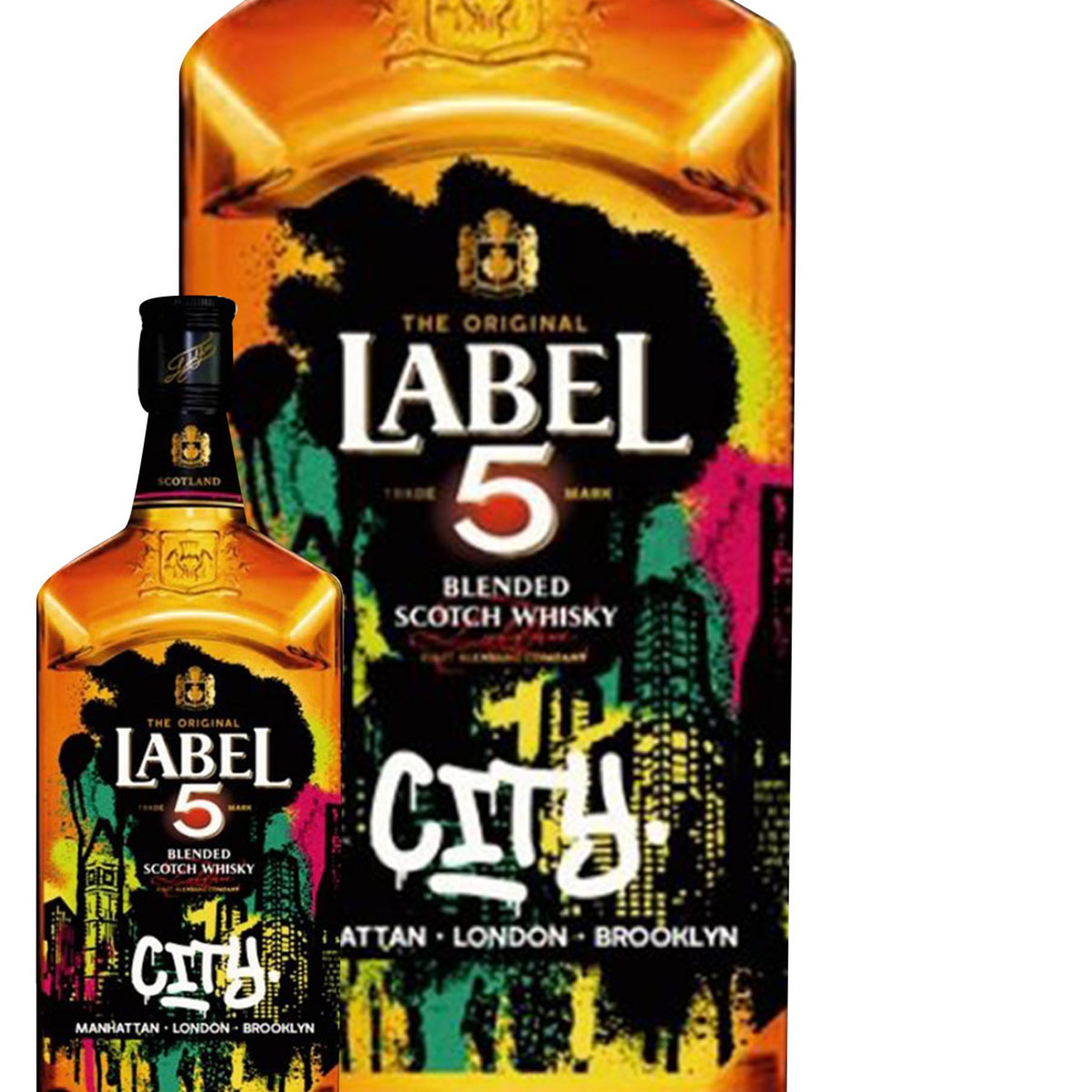Label 5 Whisky Label 5Édition Street Art 70 cl
