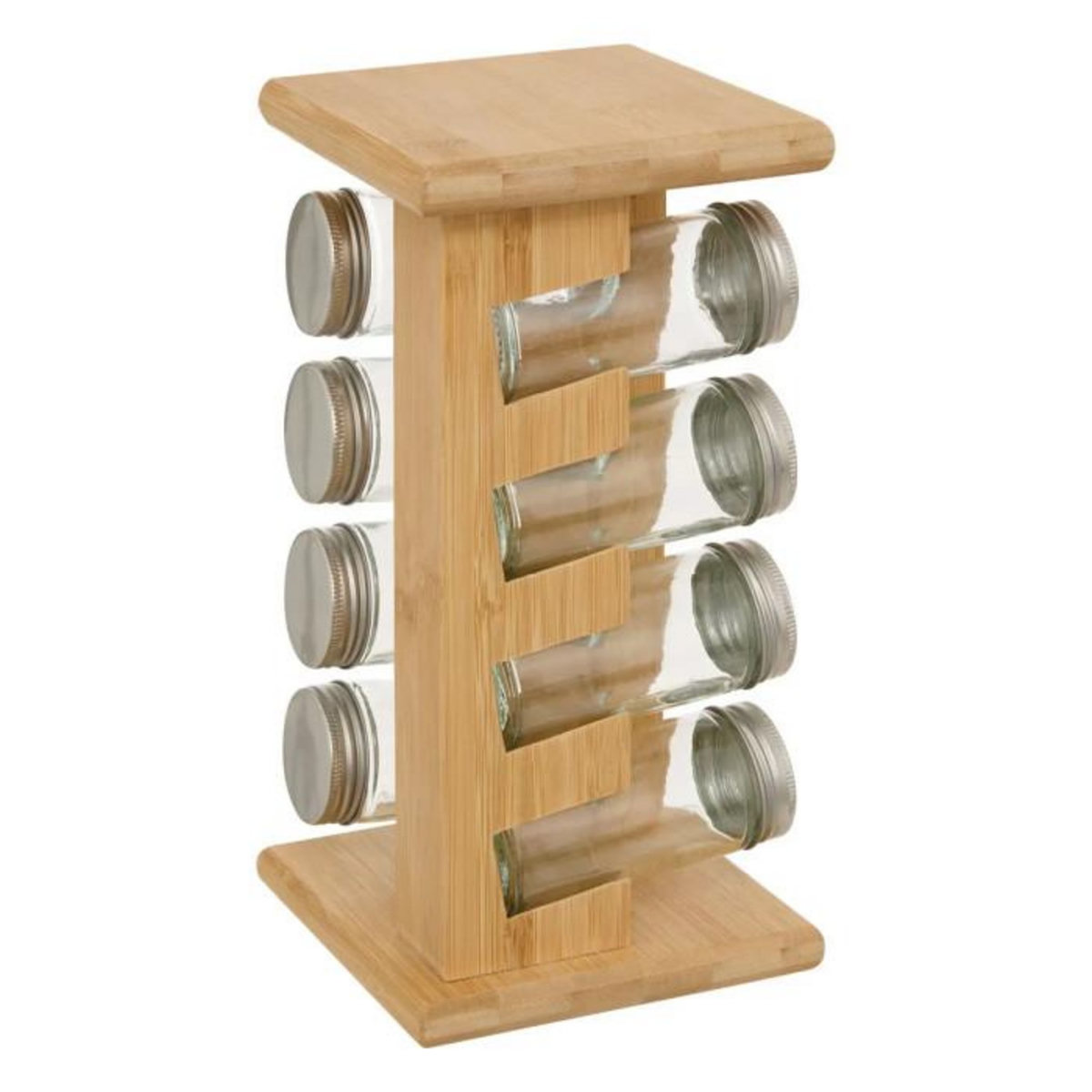 FIVE Présentoir à Épices en Bambou  Cozy  26cm Naturel